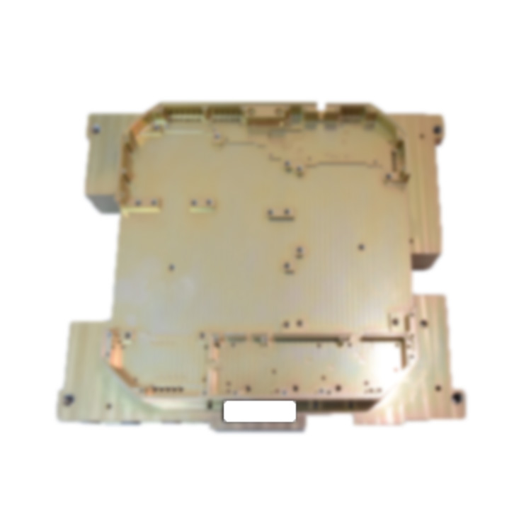 Nickel-gold plated aluminum alloy housing